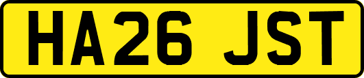HA26JST
