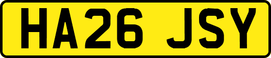 HA26JSY