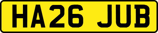 HA26JUB