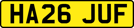HA26JUF