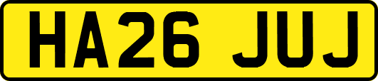 HA26JUJ