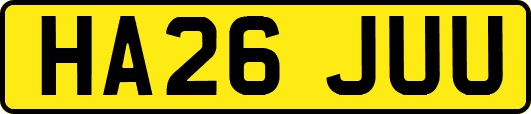 HA26JUU