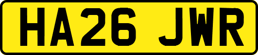 HA26JWR