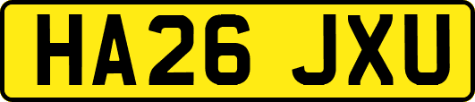 HA26JXU