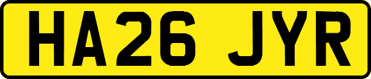 HA26JYR