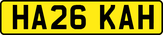 HA26KAH