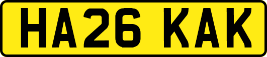 HA26KAK