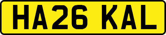 HA26KAL