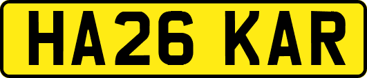 HA26KAR