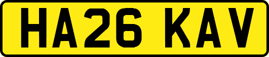 HA26KAV