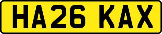 HA26KAX