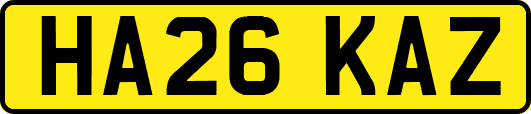 HA26KAZ