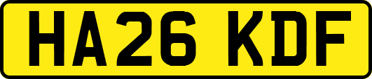 HA26KDF