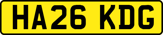 HA26KDG