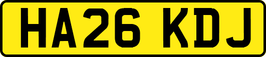 HA26KDJ