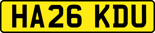 HA26KDU
