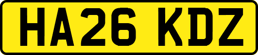 HA26KDZ