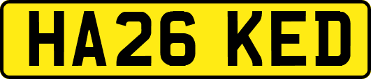 HA26KED