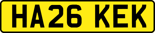 HA26KEK