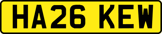HA26KEW