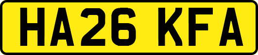 HA26KFA