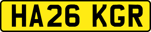 HA26KGR