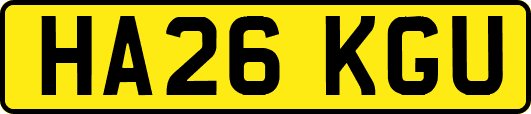 HA26KGU