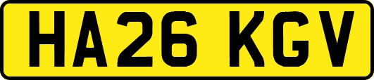 HA26KGV