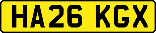 HA26KGX