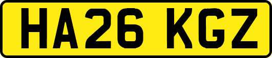 HA26KGZ