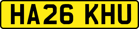 HA26KHU