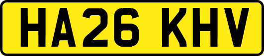 HA26KHV