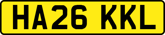 HA26KKL
