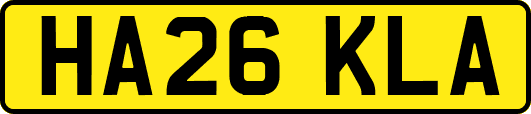 HA26KLA