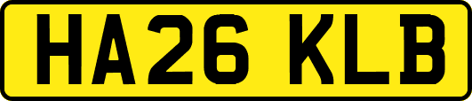 HA26KLB