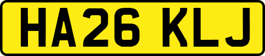HA26KLJ