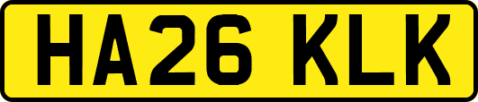 HA26KLK