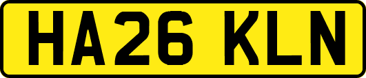 HA26KLN
