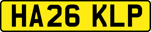 HA26KLP