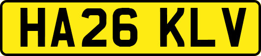 HA26KLV