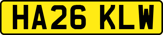 HA26KLW