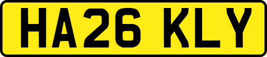 HA26KLY