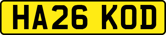 HA26KOD
