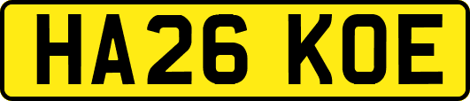 HA26KOE