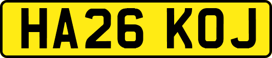HA26KOJ