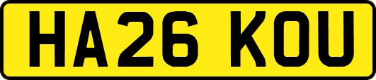 HA26KOU