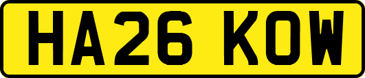 HA26KOW