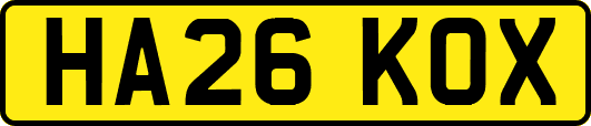 HA26KOX