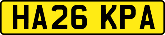 HA26KPA