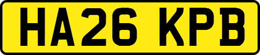 HA26KPB